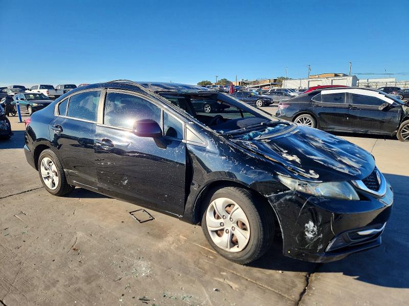 Photo 4 from auction – 2013 HONDA CIVIC with VIN 19XFB2F52DE276020