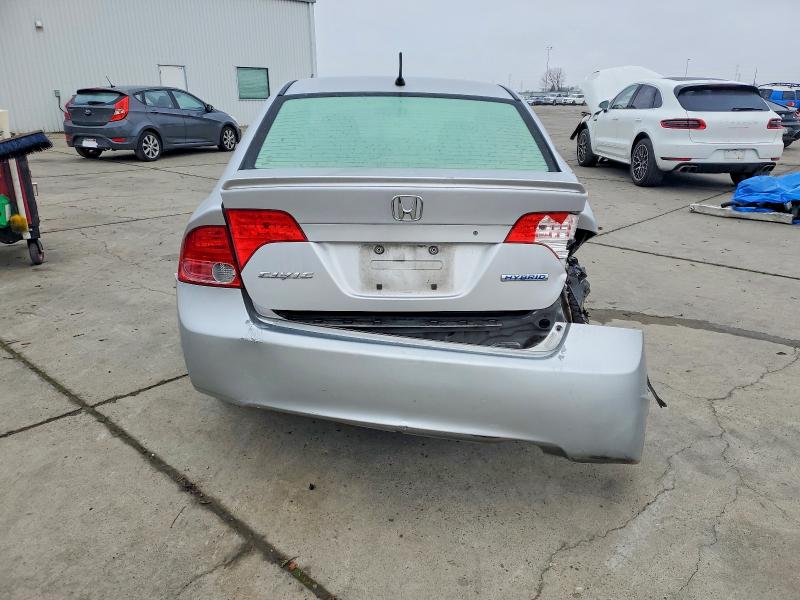 Photo 6 from auction – 2007 HONDA CIVIC HYBR with VIN JHMFA36277S022947