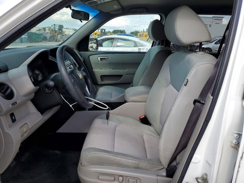 Photo 7 from auction – 2012 HONDA PILOT with VIN 5FNYF3H47CB002831