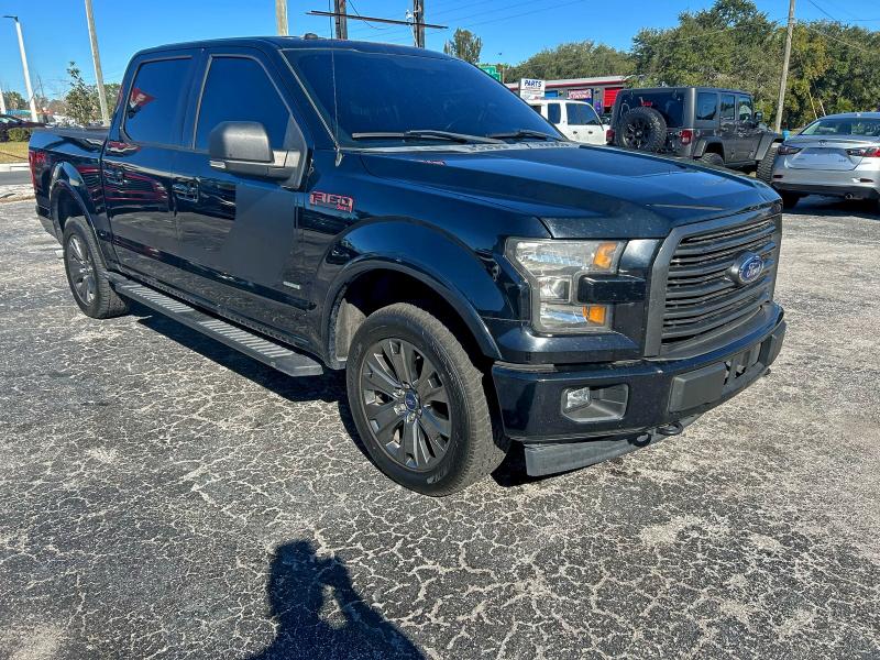 FORD F150 SUPER 2017 with VIN 1FTEW1EGXHFB03158 - Photo from auction