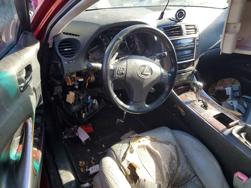 Photo 8 from auction – 2006 LEXUS IS with VIN JTHBE262862000158