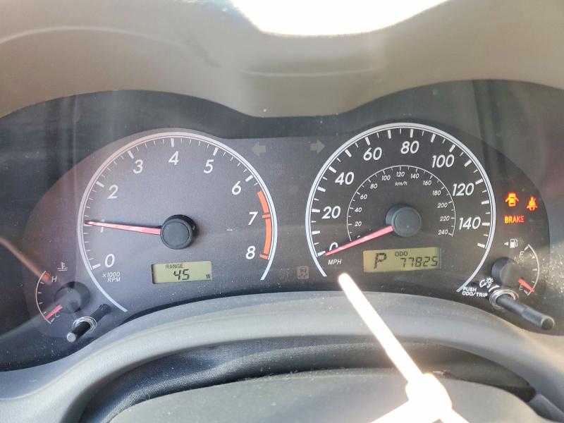 Photo 9 from auction – 2010 TOYOTA COROLLA BA with VIN 2T1BU4EE0AC519520