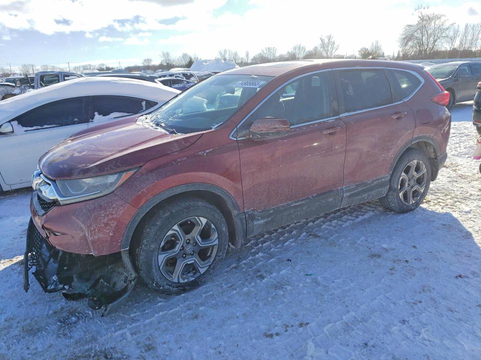 HONDA CR-V 2017 with VIN 2HKRW2H52HH128532 - Photo from auction