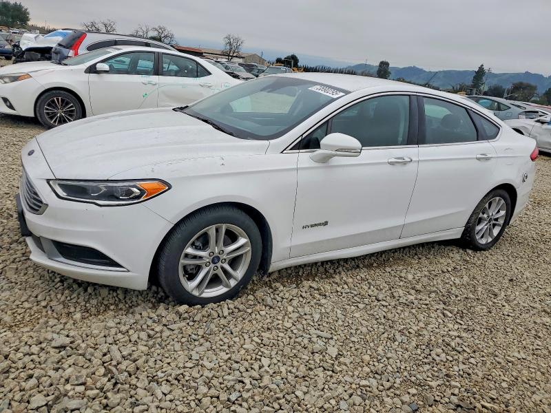 Photo 1 from auction – 2018 FORD FUSION with VIN 3FA6P0LUXJR118875