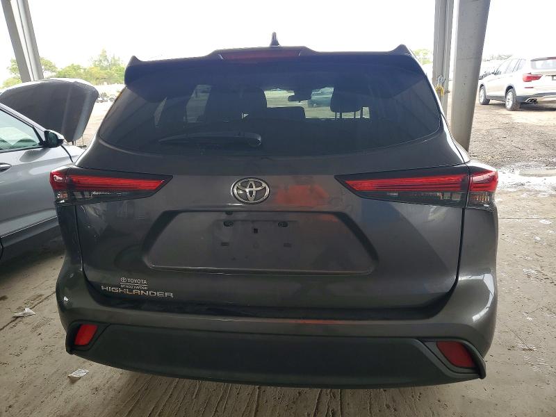 Photo 6 from auction – 2021 TOYOTA HIGHLANDER with VIN 5TDCZRAH4MS070230