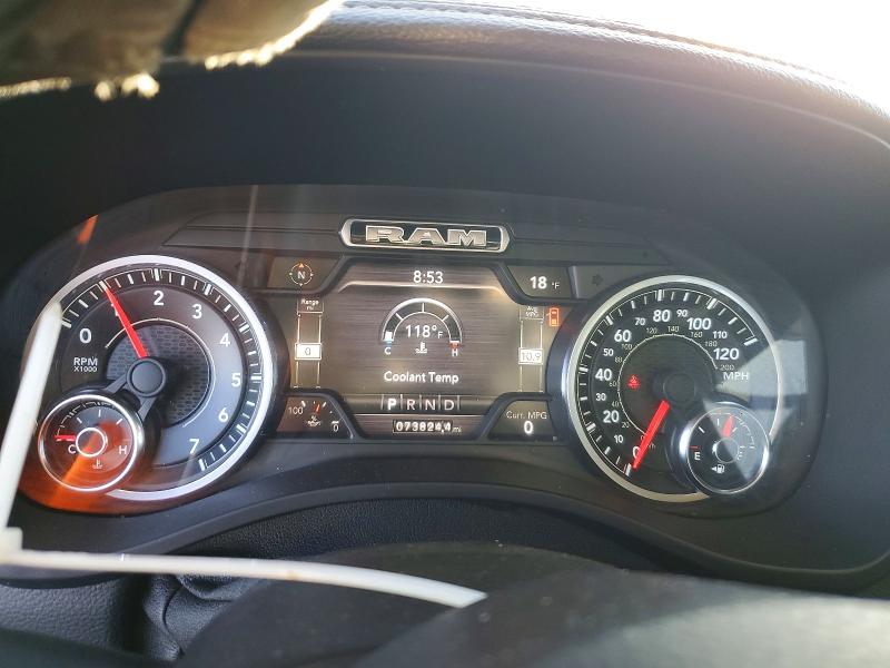 Photo 9 from auction – 2021 RAM 1500 with VIN 1C6SRFRT6MN831808