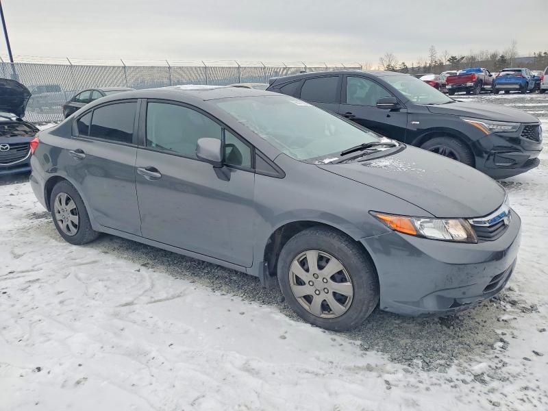 Photo 4 from auction – 2012 HONDA CIVIC LX with VIN 2HGFB2F47CH060773