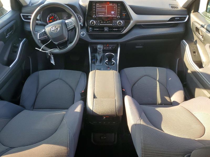 Photo 8 from auction – 2021 TOYOTA HIGHLANDER with VIN 5TDCZRAH8MS517786