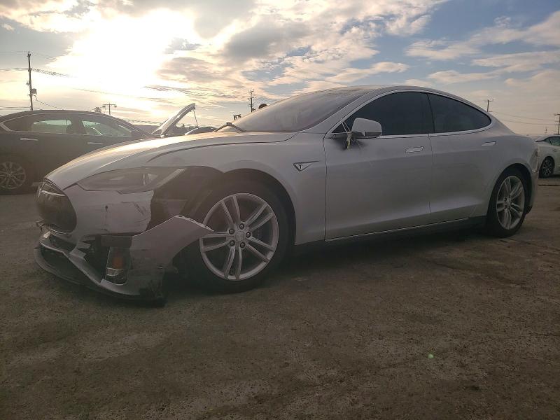 TESLA MODEL S 2014 with VIN 5YJSA1H12EFP63896 - Photo from auction