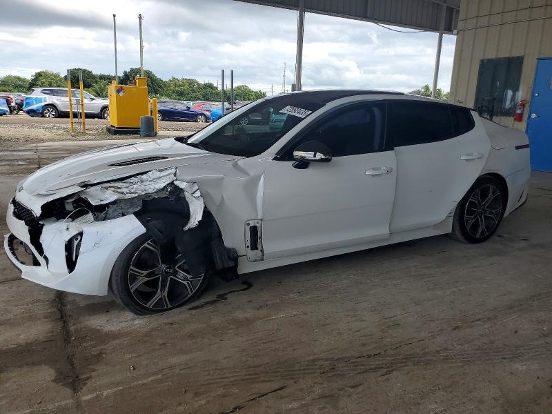 KIA STINGER 2021 with VIN KNAE15LA0M6097222 - Photo from auction