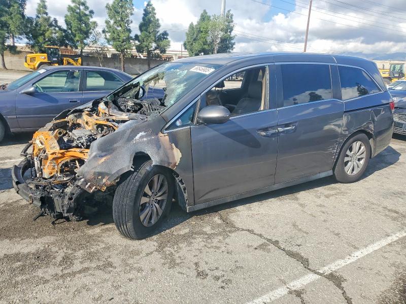HONDA ODYSSEY 2014 with VIN 5FNRL5H67EB126790 - Photo from auction