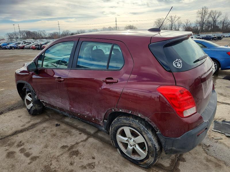 Photo 2 from auction – 2016 CHEVROLET TRAX LS with VIN 3GNCJNSB5GL138160