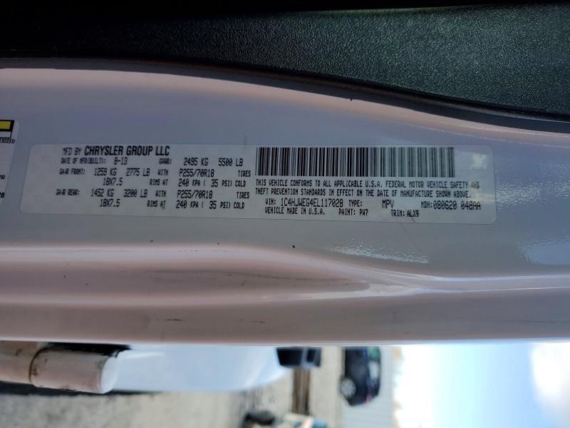 Photo 14 from auction – 2014 JEEP WRANGLER U with VIN 1C4HJWEG4EL117028