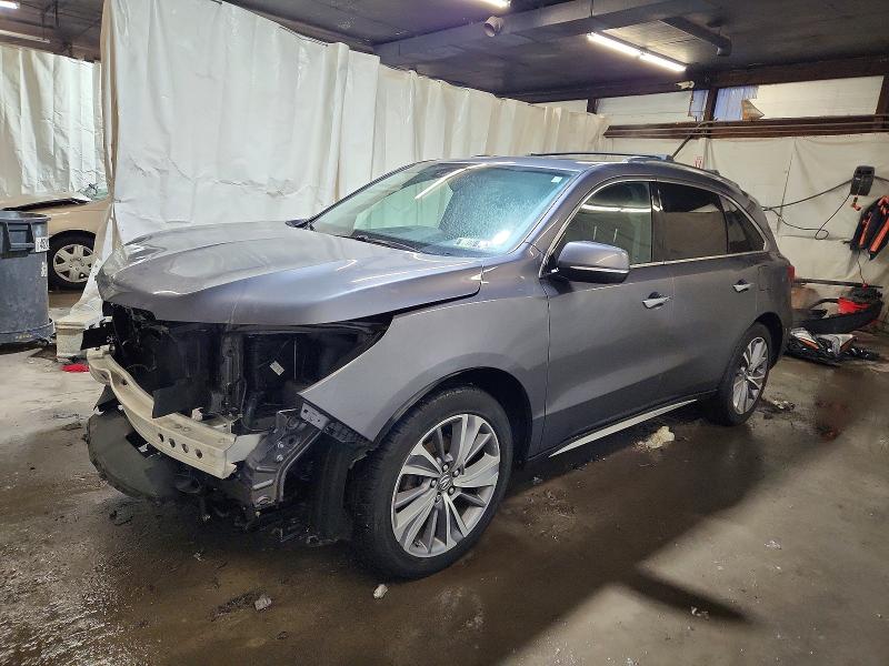 Photo 1 from auction – 2017 ACURA MDX TECHNO with VIN 5J8YD4H58HL002606