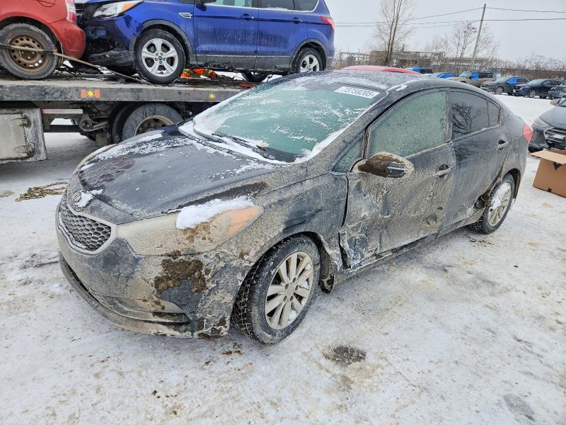 KIA FORTE LX 2014 with VIN KNAFX4A67E5122989 - Photo from auction