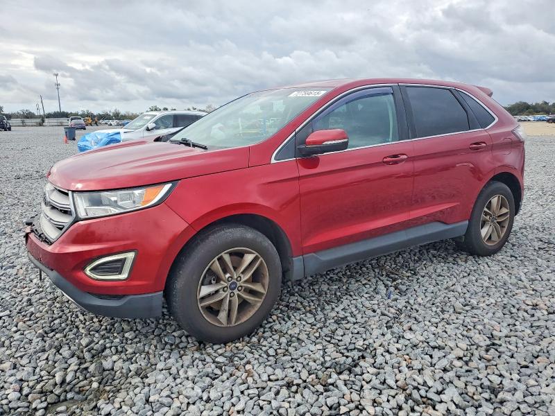 FORD EDGE SEL 2017 with VIN 2FMPK4J89HBB09891 - Photo from auction