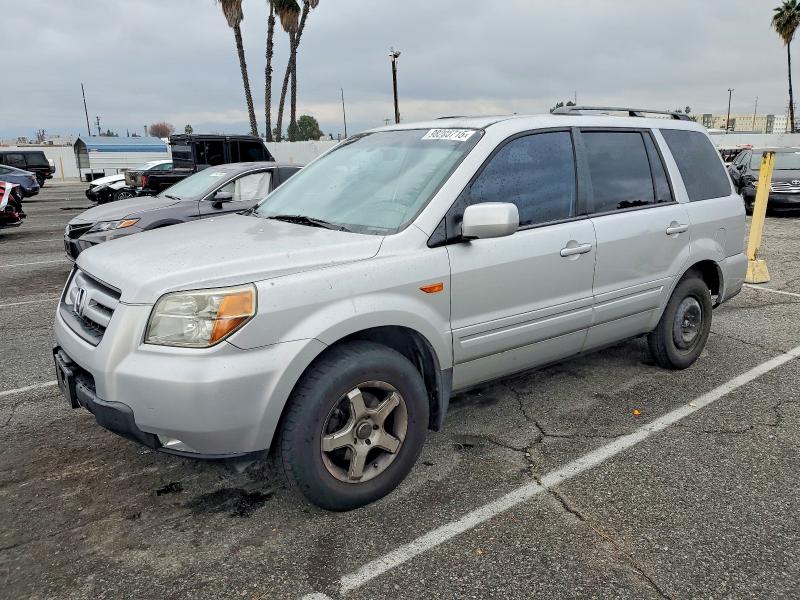HONDA PILOT EX 2006 with VIN 5FNYF28746B047430 - Photo from auction