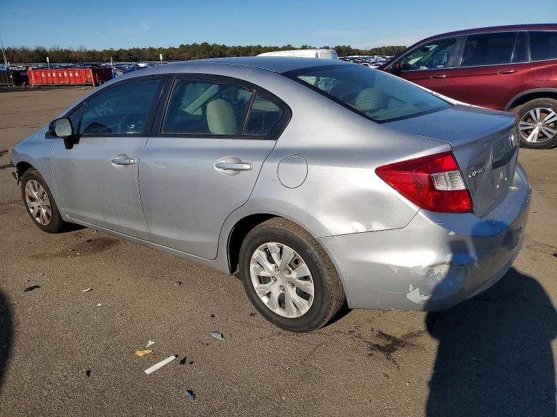 Photo 2 from auction – 2012 HONDA CIVIC LX with VIN 19XFB2F5XCE355532