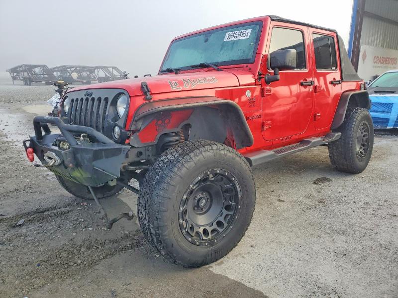 JEEP WRANGLER U 2016 with VIN 1C4BJWDG4GL344486 - Photo from auction