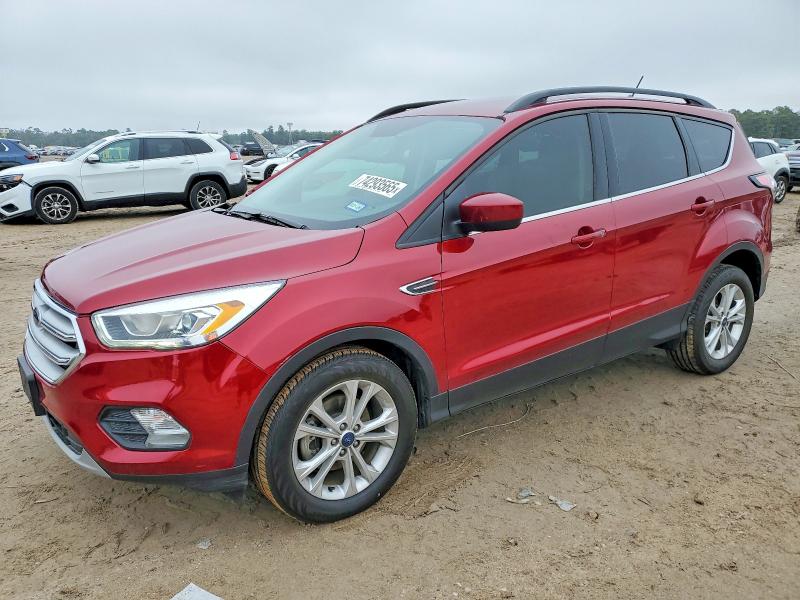 FORD ESCAPE SEL 2018 with VIN 1FMCU0HD6JUA71282 - Photo from auction