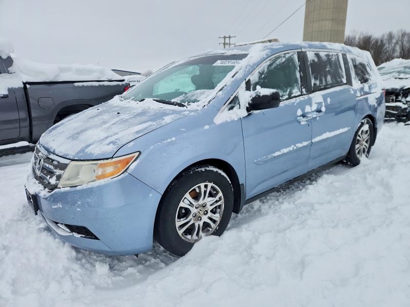 HONDA ODYSSEY EX 2011 with VIN 5FNRL5H49BB104252 - Photo from auction