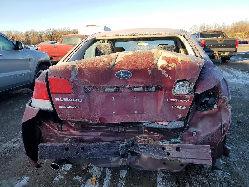 Photo 6 from auction – 2011 SUBARU LEGACY 2.5 with VIN 4S3BMBG60B3240329