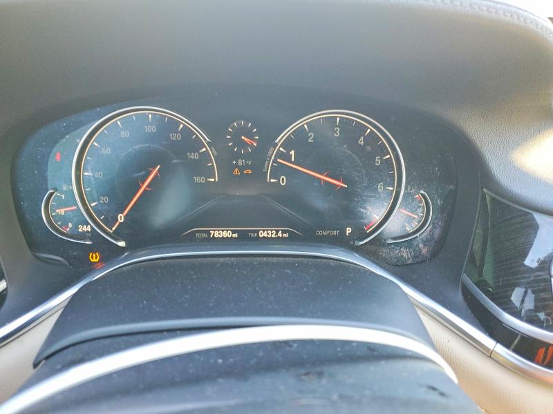 Photo 9 from auction – 2018 BMW 740 I with VIN WBA7E2C58JG742493