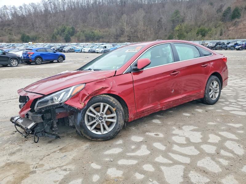 HYUNDAI SONATA SE 2016 with VIN 5NPE24AF7GH400418 - Photo from auction