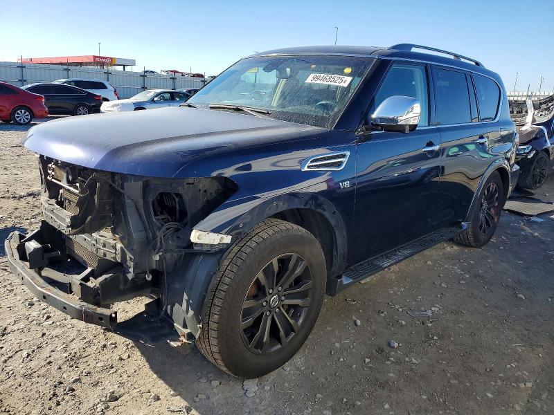 NISSAN ARMADA PLA 2017 with VIN JN8AY2NEXH9708331 - Photo from auction
