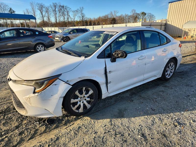 TOYOTA COROLLA LE 2020 with VIN 5YFEPRAE1LP119282 - Photo from auction