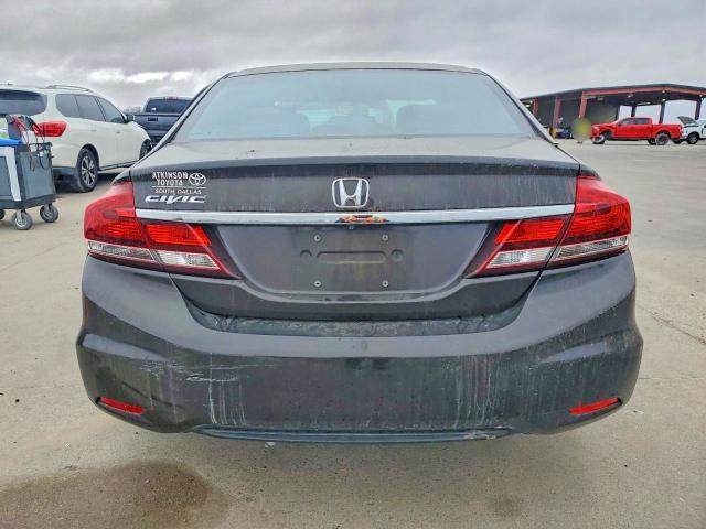 Photo 6 from auction – 2014 HONDA CIVIC LX with VIN 2HGFB2F55EH537888