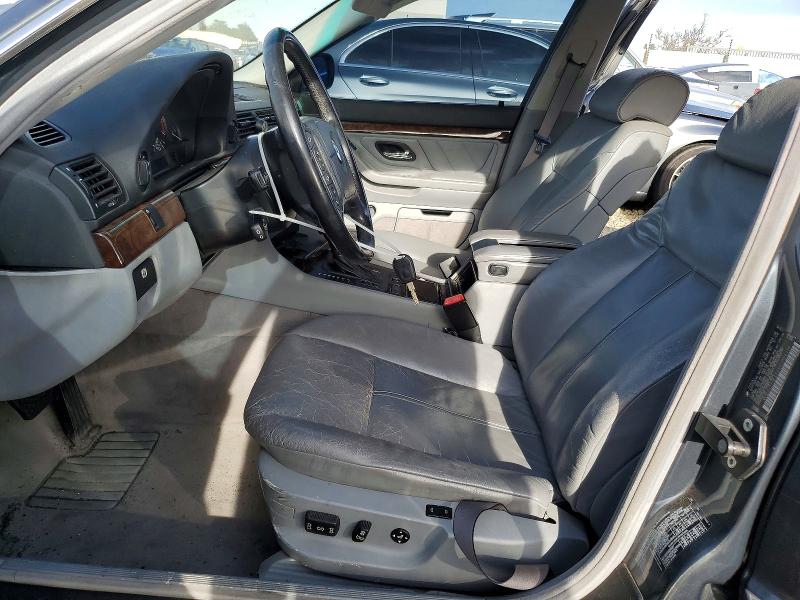 Photo 7 from auction – 1999 BMW 740 with VIN WBAGH8333XDP04219
