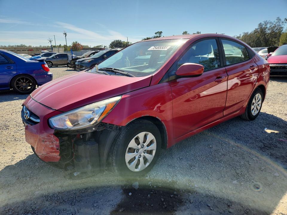 Фото 1 с аукциона – 2016 HYUNDAI ACCENT SE с VIN KMHCT4AE6GU145757