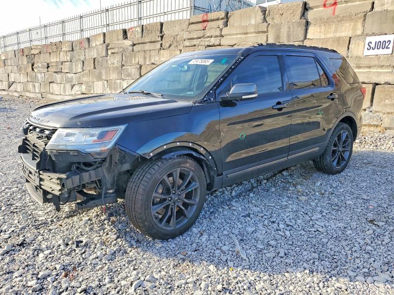 FORD EXPLORER X 2017 with VIN 1FM5K8D86HGB89153 - Photo from auction