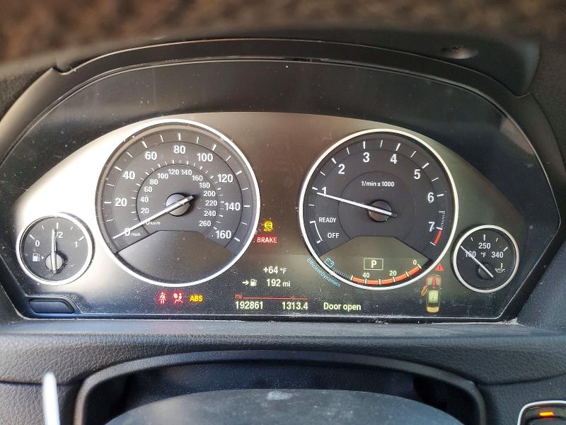 Photo 9 from auction – 2015 BMW 320 I with VIN WBA3B1G58FNT64304