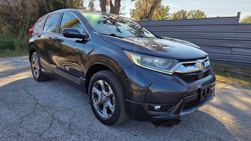 HONDA CR-V EX 2017 with VIN 2HKRW2H55HH649907 - Photo from auction