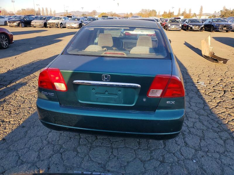 Photo 6 from auction – 2001 HONDA CIVIC EX with VIN 2HGES26751H512674