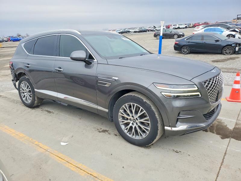 Photo 4 from auction – 2021 GENESIS GV80 with VIN KMUHB4SB8MU060042