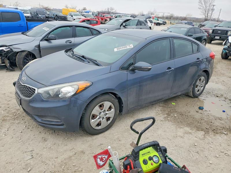 KIA FORTE LX 2015 with VIN KNAFX4A68F5367687 - Photo from auction