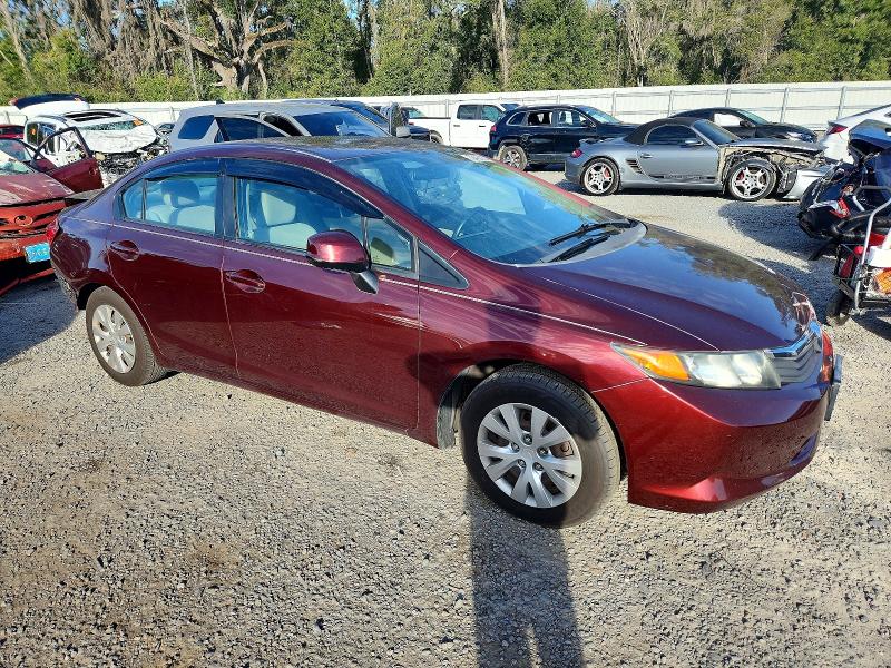 Photo 4 from auction – 2012 HONDA CIVIC LX with VIN 19XFB2F5XCE334700