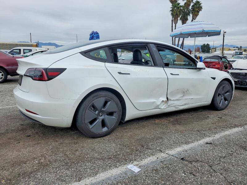 Photo 3 from auction – 2021 TESLA MODEL 3 with VIN 5YJ3E1EA0MF092126