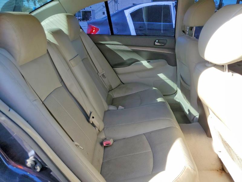 Photo 10 from auction – 2011 INFINITI G25 BASE with VIN JN1DV6AP9BM831139