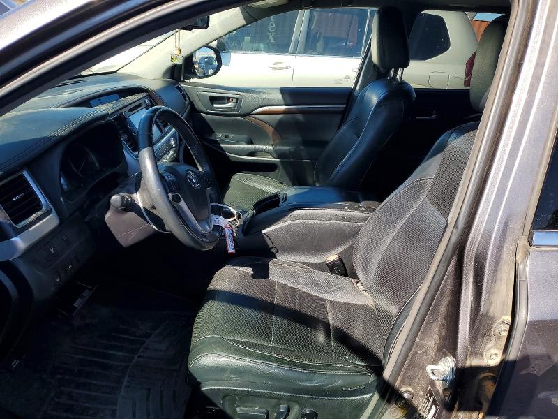 Photo 7 from auction – 2016 TOYOTA HIGHLANDER with VIN 5TDYKRFHXGS148064