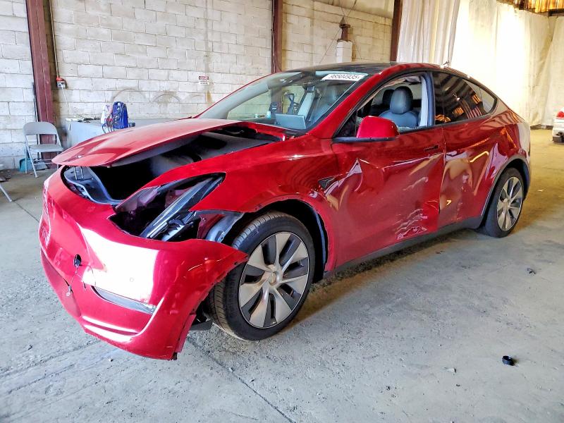 TESLA MODEL Y 2022 with VIN 7SAYGAEE2NF379958 - Photo from auction