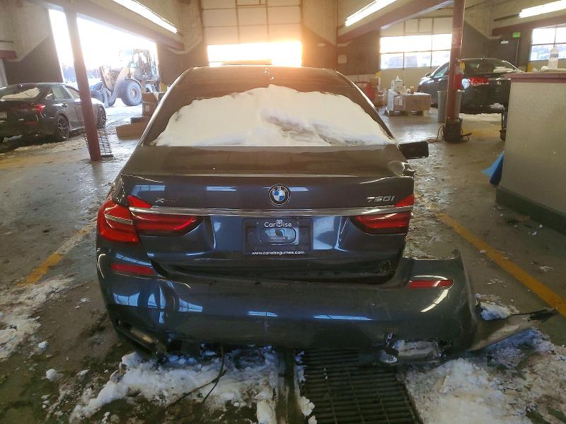 Photo 6 from auction – 2017 BMW 750 with VIN WBA7F2C55HG421454