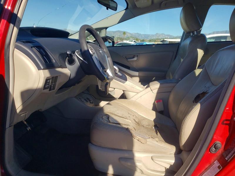 Photo 7 from auction – 2010 TOYOTA PRIUS with VIN JTDKN3DU2A5024930
