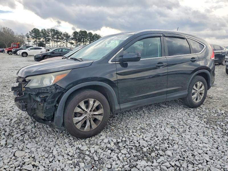 HONDA CR-V EXL 2014 with VIN 2HKRM4H72EH617060 - Photo from auction
