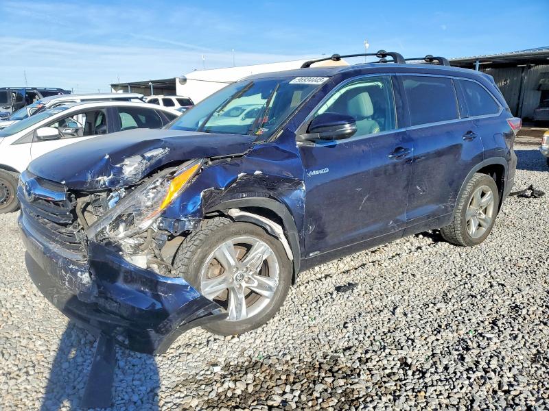 TOYOTA HIGHLANDER 2016 with VIN 5TDDCRFH5GS014283 - Photo from auction