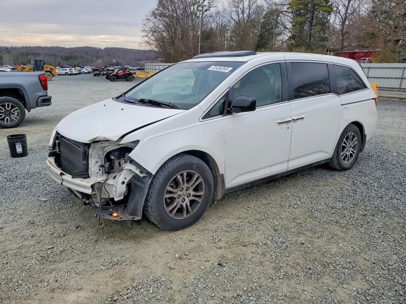 HONDA ODYSSEY 2011 с VIN 5FNRL5H68BB065669 - Фото с аукциона