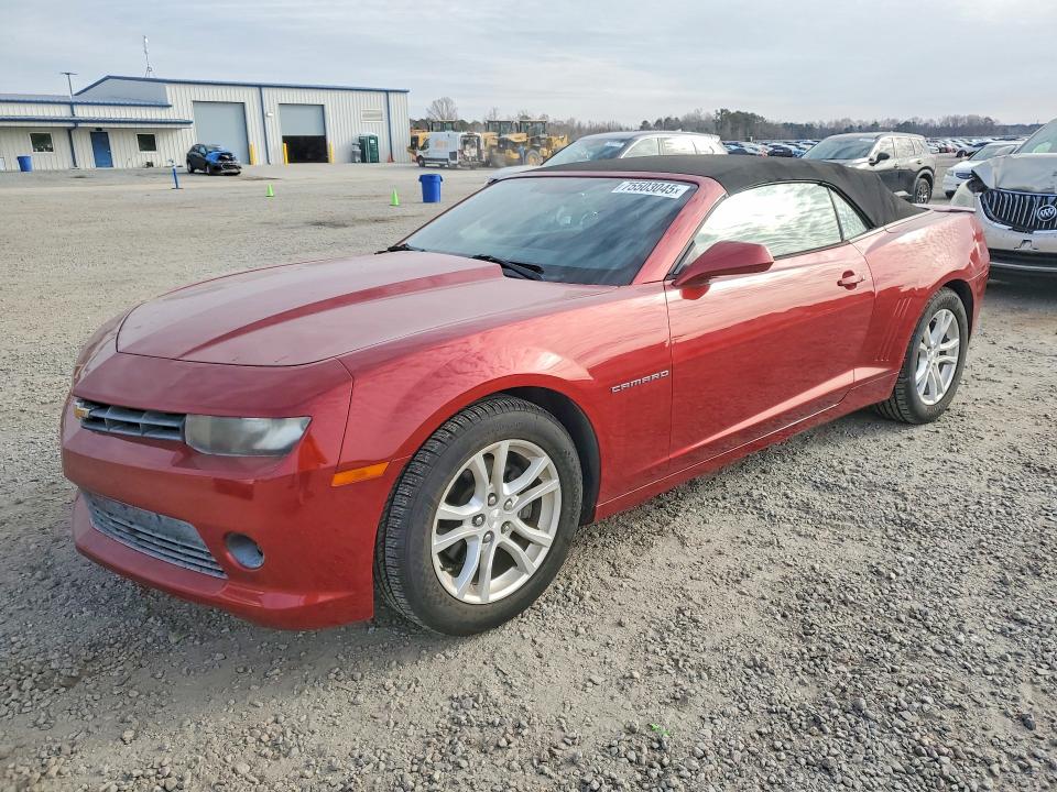 CHEVROLET CAMARO LT 2014 with VIN 2G1FB3D34E9153271 - Photo from auction